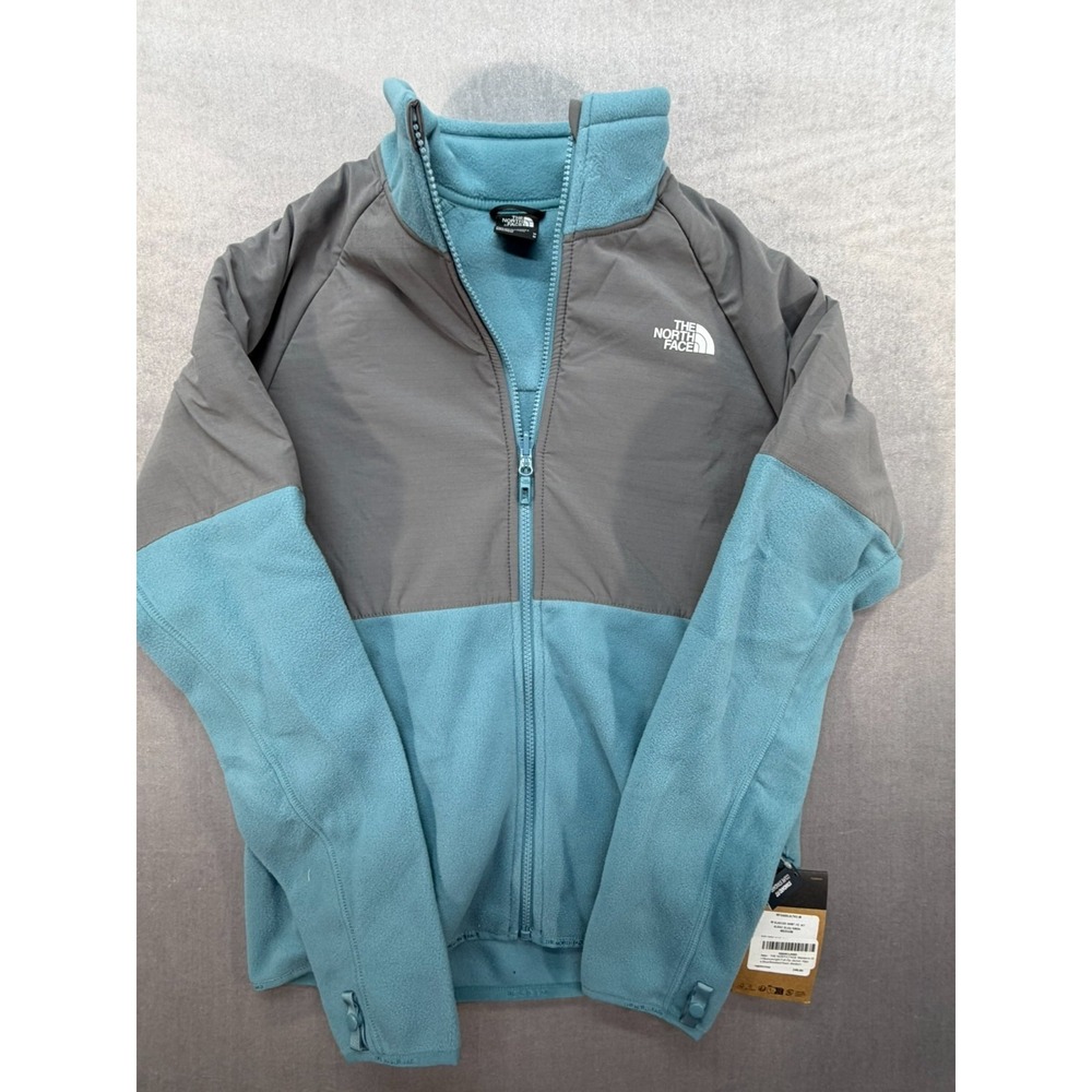 NWT The North Face Women Glacier Heavyweight Jacket Algae Blue Medium - Picture 4 of 10